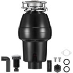 Broyeur de d�chets pour �vier de cuisine, 1 / 2 cv, syst�me de broyage des d�chets alimentaire, 3820 ...