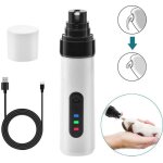 Broyeur � griffes pour chien, coupe - griffes pour chien avec lumi�res led, super silencieux, �lectrique ...