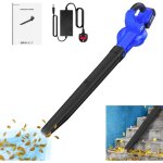 Broyeur de soufflage et d'aspiration de feuilles sans fil, outil �lectrique � double usage de soufflage ...