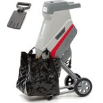 Broyeur de vgtaux lectrique 2500w 2 lames acier tremp branches jusqu' 45mm sac 45l ikra