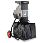 Fuxtec ? broyeur de v�g�taux �lectrique fxegh2800t ? 2800w ? syst�me de coupe � rouleaux ? branches jusqu'� ...