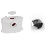 Broyeur wc silencieux bsf - 550 - up, broyeur sanitaire pour wc, pompe de relevage pour lavabo douche ...