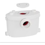 Broyeur wc silencieux bsf - 700 - up, broyeur sanitaire, pompe de relevage pour lavabo douche lave linge ...