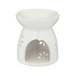 Brle - parfum en cramique  izor  10cm blanc