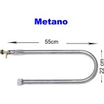 Fonderia bongiovanni - brleur gaz mthane gpl pour barbecue plaque en fonte statite choisir la taille ...