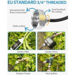 Brumisateur exterieur, 8m brumisateur terrasse avec 7 buse brumisateur + 2 buses de rechange + 1adaptateur ...