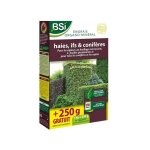 Bsi - engrais pour bio haie / if / conifere feuillage vert fon - action longue duree - 12, 5 m