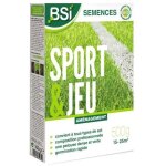 Bsi - semences de gazon sport & jeu - avec enrobage protecteur - haute qualit� - jusqu'a 25 m� - 500g ...
