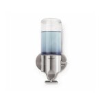 Simplehuman - accessoires de salle de bains - distributeur de savon liquide avec support, 444 ml, inox ... Simplehuman - accessoires de salle de bains - distributeur de savon liquide avec support, 444 ml, inox ...