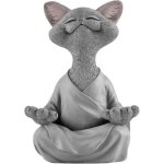 Buddha - katzenstatue ? gl�cklicher katzen - buddha, katzen - buddha - statue, meditations - katzenstatue, ...