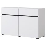 Meublorama - buffet 120cm coloris blanc et noir collection havana. bahut design avec 2 portes et 2 tiroirs. ... Meublorama - buffet 120cm coloris blanc et noir collection havana. bahut design avec 2 portes et 2 tiroirs. ...