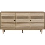 Buffet 3 portes couleur ch�ne 160 cm - tivoli
