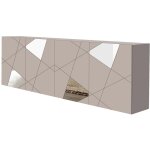 Buffet avec 4 portes - beige - cantiano