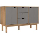 Buffet bahut commode armoire meuble de rangement organisateur cuisine salle de sjour salon et 113, 5 ...