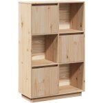 Buffet bahut commode armoire meuble de rangement organisateur cuisine salle de s�jour salon haut 74 x ...