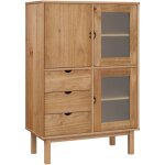 Buffet bahut commode armoire meuble de rangement organisateur cuisine salle de s�jour salon haut 85 x ...