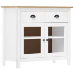 Buffet bahut commode armoire meuble de rangement organisateur cuisine salle de s�jour salon hill 90 x ...