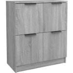 Buffet bahut commode armoire meuble de rangement organisateur cuisine salle de s�jour salon sonoma 60 ...