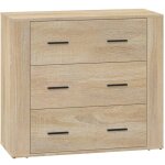 Buffet bahut commode armoire meuble de rangement organisateur cuisine salle de s�jour salon sonoma 80 ...