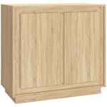 Buffet bahut commode armoire meuble de rangement organisateur cuisine salle de séjour salon sonoma 80 ... Buffet bahut commode armoire meuble de rangement organisateur cuisine salle de séjour salon sonoma 80 ...