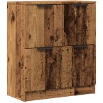 Buffet bahut commode armoire meuble de rangement organisateur cuisine salle de s�jour salon vieux bois ...