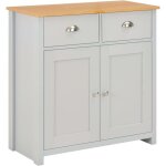 Design in - buffet, bahut, meuble de rangement gris 79x35x81 cm cfw908071 Design in - buffet, bahut, meuble de rangement gris 79x35x81 cm cfw908071