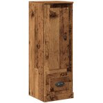 Buffet?bahut?meuble de rangement haut vieux bois 36x35, 5x103, 5 cm bois d'ing�nierie cfw20446