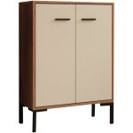 Buffet bas de salon 2 portes 60x84x30cm meuble d'appoint armoire de rangement modle lander l15 couleur ...