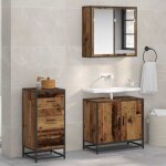 Buffet bois ancien 35. 5 x 35 x 76 cm bois d'ing�nierie vidaxl