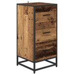 Buffet bois ancien 35. 5 x 35 x 76 cm bois d'ingénierie vidaxl Buffet bois ancien 35. 5 x 35 x 76 cm bois d'ingénierie vidaxl