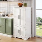 Buffet cuisine, armoire de cuisine, vaisselier, 5 niveaux, avec portes et tagres rglables, 60 x 40 ...