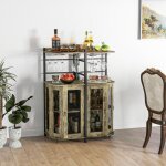 Buffet de cuisine industriel avec porte en maille mtallique 46x46x130 cm armoire d'angle avec porte ...