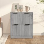 Buffet, enfilade, armoire de cuisine sonoma gris 60x30x70 cm bois d'ingnierie pwfn22421 design in
