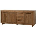 Pier import - buffet enfilade en teck recycl naturel kerala
