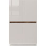 Calicosy - buffet haut 4 portes utopia - h170 cm