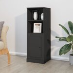 Maison chic - buffet haut, enfilade, armoire de cuisine noir 36x35, 5x103, 5 cm bois d'ingnierie wfe985175 ...