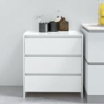 Buffet, meuble de rangement, bahut pour salon, salle à manger, cuisine blanc brillant 70x41x75 cm bois ... Buffet, meuble de rangement, bahut pour salon, salle à manger, cuisine blanc brillant 70x41x75 cm bois ...