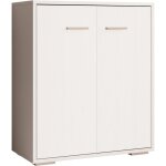 Design ameublement - buffet bas de salon 2 portes 60x71x30cm meuble d'appoint armoire de rangement modle ...