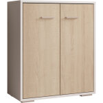 Design ameublement - buffet bas de salon 2 portes 60x71x30cm meuble d'appoint armoire de rangement modle ...
