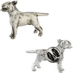 Bull terrier, bull terrier i - une broche pour chien dans une bo�te cadeau, une �pingle �l�gante, une ...