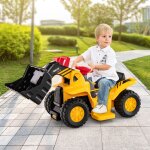 Bulldozer �lectrique pour enfants jouet de construction avec godet contr�lable rangement cach� effets ...