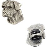 Bullmastiff, bulmastiff i - une broche de chien dans une bo�te cadeau, une �pingle �l�gante, une �pinglette ...