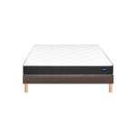 Bultex - ensemble matelas sommier 160 x 190 vitality 2. 1 160x190 + sommier moka + pieds