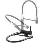 Bunthaus - robinet cuisine noir mitigeur cuisine rabattable sous fentre robinet de cuisine pivotant ...