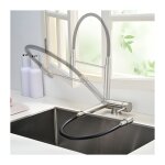Bunthaus robinet cuisine rabattable mitigeur cuisine sous fentre pliable mitigeur evier cuisine rotatif ...
