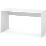 Bureau kazy ? 120 ou 140cm ? blanc ou noir mat 140 cm - blanc - largeur 140 cm