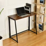 Meubles cosy - bureau pliant pour petits espaces table d'ordinateur pliante pour bureau domicile poste ...