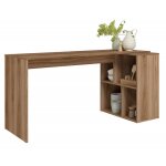 Beaux meubles pas chers - bureau et rayonnage chtaignier 4 niches office