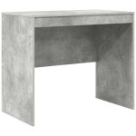 Bureau?table de travail?secr�taire ordi gris b�ton panneau mdf 90 x 50 x 76 cm bureau?table de travail?secr�ta ...