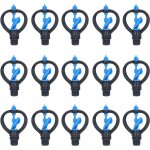 Buse d'arrosage de pelouse g1 / 2, filetage externe, rotation automatique � 360 �, moyenne port�e, pour ...